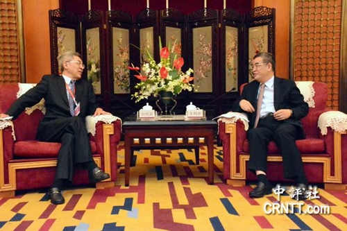 中評(píng)社四川走親采訪團(tuán)專訪四川省政府副省長(zhǎng)朱鶴新 中評(píng)社四川走親采訪團(tuán)專訪四川省政府副省長(zhǎng)朱鶴新