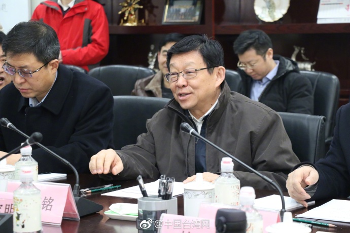 海協會會長陳德銘走訪臺企：咱們是一家