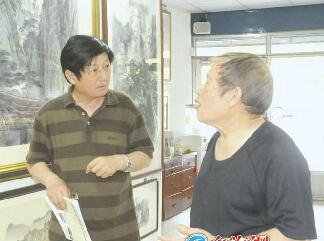 藝術(shù)大師黃君璧傳人寶島喜相逢 藝術(shù)大師黃君璧傳人寶島喜相逢