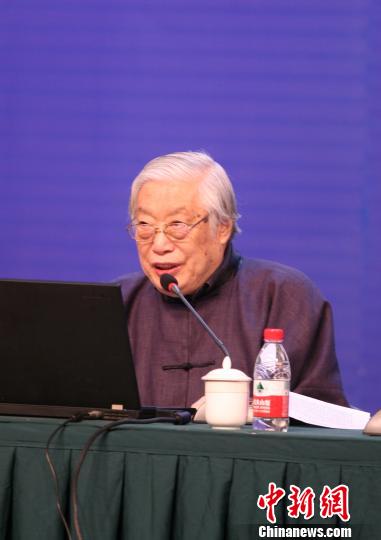 中國文化研究所所長劉夢溪。 中國文化研究所所長劉夢溪。