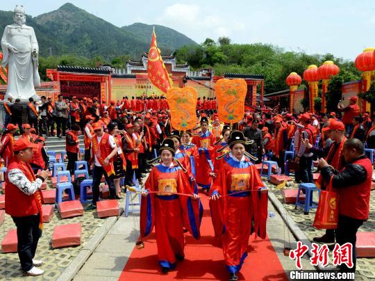 福州舉行第五屆閩王文化旅游節(jié)兩岸王氏宗親共祭閩王
