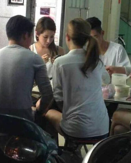 蕭亞軒被贊平民 約百億富豪男友吃地攤