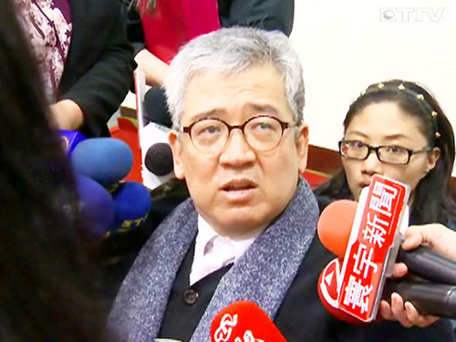 大連市長李萬才會見臺塑集團總裁王文淵