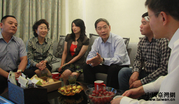 國臺辦主任張志軍走訪合肥臺企臺干 關注臺胞訴求