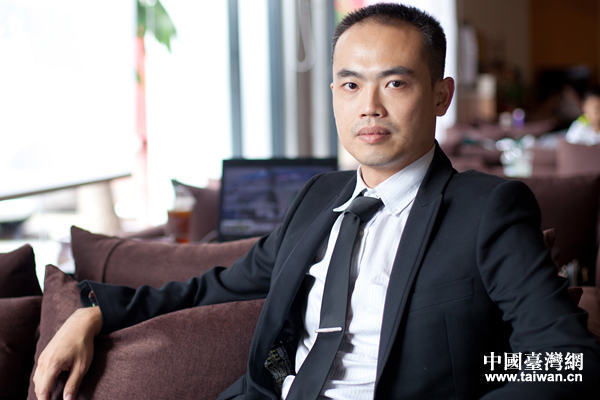 東莞901青創(chuàng)聯(lián)盟創(chuàng)辦人陳怡廷。(中國臺灣網(wǎng) 發(fā))