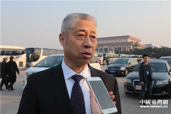 臺籍委員的“兩會感悟”:兩岸基層、青年交流很重要
