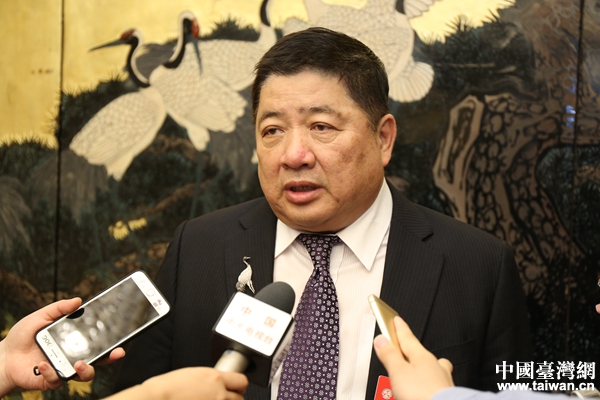 全國臺企聯(lián)會長王屏生：做兩岸關系和平發(fā)展促進派