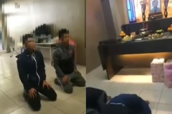 海陸蛙人酒駕撞死老農 三天后到靈前下跪道歉 海陸蛙人酒駕撞死老農 三天后到靈前下跪道歉