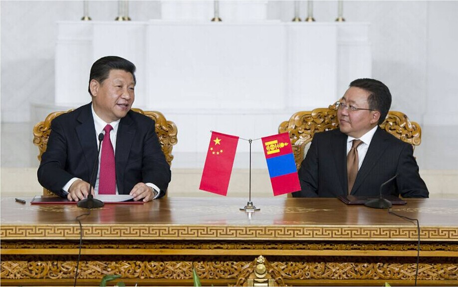 習近平會見蒙古國總統:我這次來是走親訪友 習近平會見蒙古國總統:我這次來是走親訪友