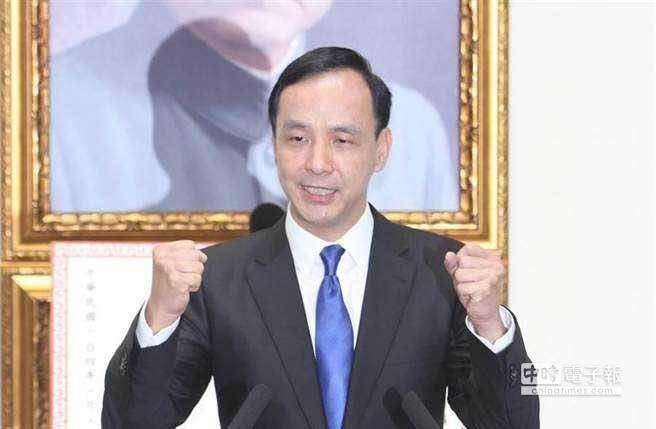 新任黨主席朱立倫表示奮斗開始