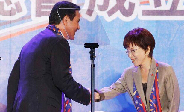 馬英九談“換柱”呼吁團結 支持黨的決定（圖）