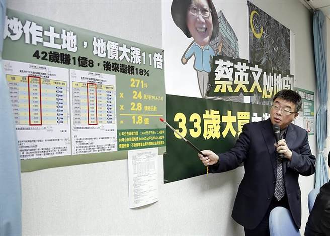 民進(jìn)黨翻炒舊案 國(guó)民黨回?fù)?為掩護(hù)蔡英文炒地