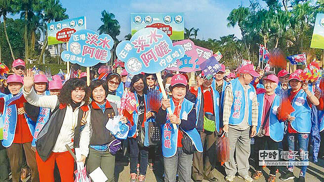 朱立倫口中說的“淡水阿嬤”喬林如明低調現身