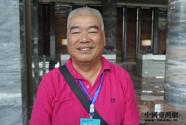 臺海軍退役上將季麟連先生(中國臺灣網 蕪同 攝)