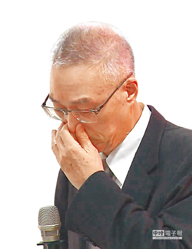吳敦義向國民黨表忠心到哭 自曝曾拒絕當(dāng)宋楚瑜副手