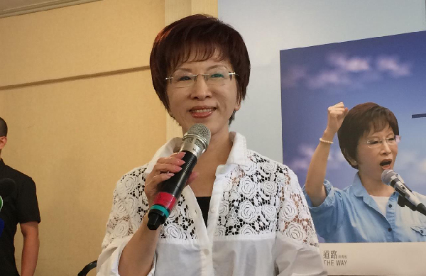 洪秀柱預(yù)計下周請假全力投入選舉 今總結(jié)一年成果