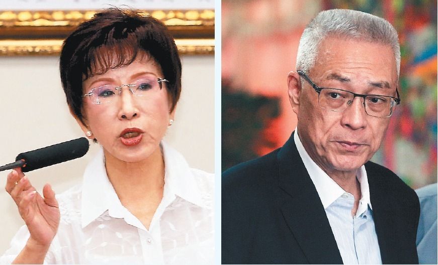 洪秀柱到中央黨部辭行 贊吳敦義可讓大家更安心 洪秀柱到中央黨部辭行 贊吳敦義可讓大家更安心