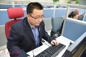 90后客服“小胖”張勇建