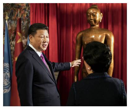 習主席送給世衛組織的“青銅俠”是誰?這一次真是讓老外們大開眼界了