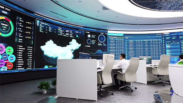 烏魯木齊生產運營中心。徐學欣攝