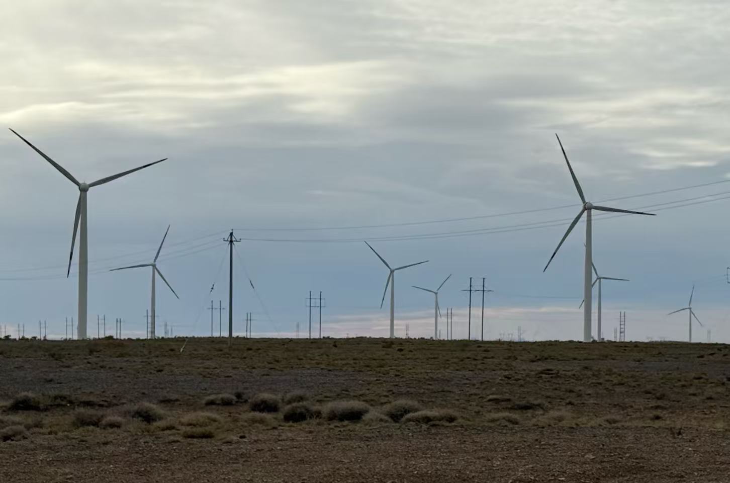 木壘30萬千瓦風電項目。于書懿攝