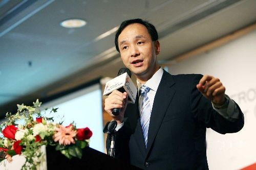 朱立倫宣布將競選連任新北市長 朱立倫宣布將競選連任新北市長