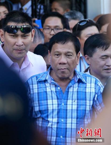 資料圖:菲律賓總統杜特爾特。<a target='_blank' ><p align=