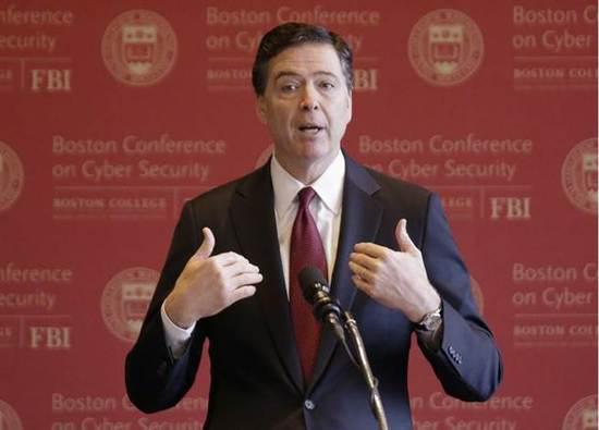 (lin){(dio)֣FBILղķ˹÷James ComeyϯʿDWԺW(wng)jȫhCNN؈D