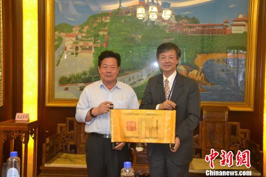 金門副縣長攜近千媽祖信眾赴“媽祖故里”謁祖進香 金門副縣長攜近千媽祖信眾赴“媽祖故里”謁祖進香