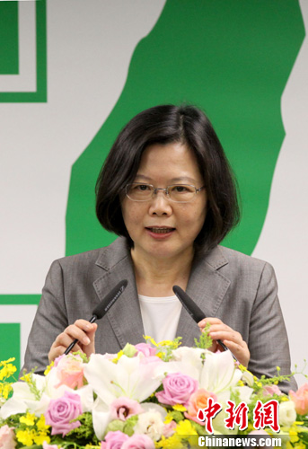 李遠哲當副手?蔡英文:不要為難他(圖)