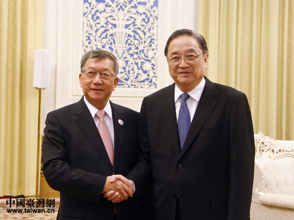 俞正聲會見臺灣縣市長參訪團 俞正聲會見臺灣縣市長參訪團