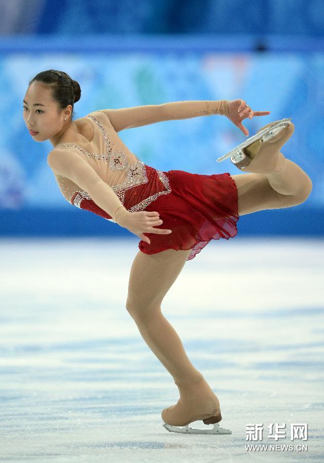 (冬奧會)(1)花樣滑冰——張可欣亮相女單短節(jié)目 (冬奧會)(1)花樣滑冰——張可欣亮相女單短節(jié)目