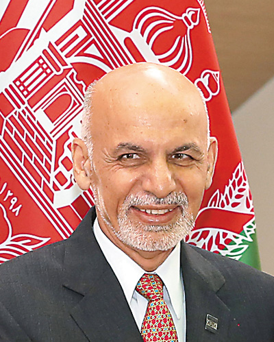 阿富汗總統加尼 阿富汗總統加尼